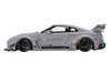 Nissan LB-Silhouette WORKS GT 35GT-RR Ver.1 RHD Right Hand Drive Matt Gray with Black Top 1/18 Model Car Top Speed TS0633