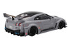 Nissan LB-Silhouette WORKS GT 35GT-RR Ver.1 RHD Right Hand Drive Matt Gray with Black Top 1/18 Model Car Top Speed TS0633