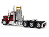 Peterbilt 589 Truck Tractor with Day Cab Legendary Red Transport Series 1/50 Diecast Model Diecast Masters 71220