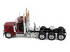 Peterbilt 589 Truck Tractor with Day Cab Legendary Red Transport Series 1/50 Diecast Model Diecast Masters 71220