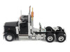 Peterbilt 589 Truck Tractor with Day Cab Black Transport Series 1/50 Diecast Model Diecast Masters 71122