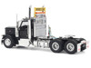 Peterbilt 589 Truck Tractor with Day Cab Black Transport Series 1/50 Diecast Model Diecast Masters 71122