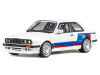 Pandem E30 V1 White with Stripes and Extra Wheels 1/64 Diecast Model Car CM Models CM64-E30-02