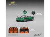 Pagani Zonda F Emerald Green Metallic with Moonroof 1/64 Diecast Model Car CM Models CM64-ZONDAF-03