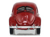 1953 Volkswagen Beetle Split Rear Window Dark Red Club Vee-Dub Series 22 1/64 Diecast Model Car Greenlight 36130F