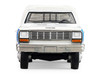 1981 Dodge Ram W350 Power Ram Dually Flatbed Truck Goodyear White with Blue Sides Dually Drivers Series 17 1/64 Diecast Model Car Greenlight 46170B