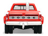 1993 Dodge Ram D350 Dually Red and White with Exhaust with Bumper Weights Dually Drivers Series 17 1/64 Diecast Model Car Greenlight 46170C