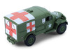 1944 Dodge WC-54 4X4 Ambulance U.S. Army - WWII Green with Graphics Battalion 64 Series 6 1/64 Diecast Model Car Greenlight 61060D
