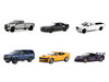 Auto Mall Series 8 Set of 6 pieces 1/64 Diecast Model Cars Greenlight 68080SET