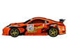 Nissan Fairlady Z RHD Right Hand Drive #143 Option Stream Z Orange with Graphics 1/64 Diecast Model Car MotorHelix M63851