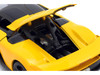 Ferrari F80 Yellow with Black Top Race + Play Series 1/18 Diecast Model Car Bburago 16022YL