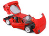 1987 Ferrari F40 Red Race + Play Series 1/18 Diecast Model Car Bburago 16023RD