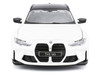 2023 BMW M3 Touring White with Black Top 1/24 Diecast Model Car Bburago 21112WH