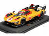 Ferrari 499P #83 Robert Kubica - Robert Shwartzman - Yifei Ye 24 Hours of Le Mans 2024 Racing Series 1/24 Diecast Model Car Bburago 26313