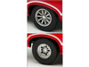 Drag Wheel and Tire Set of 4 pieces from 1970 Oldsmobile 442 W30 W-Machine for 1/18 Scale Model Acme A1805631W