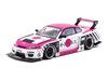 Nissan Silvia S15 LB-Super Silhouette RHD Right Hand Drive #99 Auto Finesse White with Pink Top and Graphics Hobby43 Series 1/43 Diecast Model Car Tarmac Works T43-029-AF