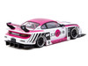 Nissan Silvia S15 LB-Super Silhouette RHD Right Hand Drive #99 Auto Finesse White with Pink Top and Graphics Hobby43 Series 1/43 Diecast Model Car Tarmac Works T43-029-AF