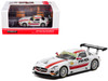 Mercedes-Benz SLS AMG GT3 #1 Maro Engel Winner Macau GT Cup - FIA GT World Cup 2015 with Tarmac Cards Hobby64 Series 1/64 Diecast Model Car Tarmac Works T64-087-15MGP01