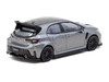 Toyota GR Corolla RHD Right Hand Drive Gray Metallic with Metal Oil Can Packaging Global64 Series 1/64 Diecast Model Car Tarmac Works T64G-066-GY