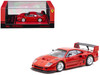 Ferrari F40 GTE Red Road64 Series 1/64 Diecast Model Car Tarmac Works T64R-088-RE