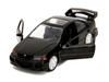 Heist Honda Civic EJ1 Black The Fast and the Furious 2001 Movie Fast & Furious Series 1/32 Diecast Car Model Jada 34419