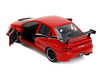 Mitsubishi Lancer Evolution IX Red with Graphics The Fast and the Furious: Tokyo Drift 2006 Movie Fast & Furious Series 1/32 Diecast Car Model Jada 34448