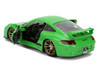 Porsche 911 GT3 997 Green with Black Accents Fast X 2023 Movie Fast & Furious Series 1/32 Diecast Car Model Jada 35693