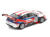 Honda Civic Type R TCR #97 M&K Racing White with Blue and Red Graphics 1/64 Diecast Model Car Pop Race PR640391