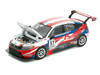Honda Civic Type R TCR #97 M&K Racing White with Blue and Red Graphics 1/64 Diecast Model Car Pop Race PR640391