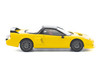 Honda NSX-R RHD Right Hand Drive Custom Yellow with Black Top 1/64 Diecast Model Car Pop Race PR640433