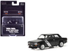 1971 Datsun 510 Black with Silver Stripes 1/64 Diecast Model Car IXO Models U64RDC005-JC