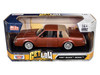 1987 Buick Regal Lowrider Brown Metallic with Tan Half Top Get Low Series 1/24 Diecast Model Car Motormax 79023MBR
