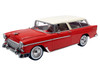 1955 Chevrolet Bel Air Nomad Red with Cream Top Limited Edition to 958 pieces Worldwide 1/18 Diecast Model Car ACME A1807009