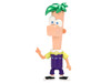 Set of 4 Diecast Figures Phineas and Ferb 2007-2015 TV Series Metalfigs Series Diecast Models Jada 37488