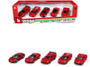 Ferrari Set of 5 Pieces Race Play Series 1/64 Diecast Model Cars Bburago 56125