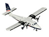 De Havilland DHC-6-300 Commercial Aircraft British Airways Express N803AK Gray with Blue Tail Gemini 200 Series 1/200 Diecast Model Airplane GeminiJets G2BAW1148