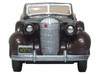 1936 Buick Special Convertible Bengal Brown Metallic 1/87 HO Scale Diecast Model Car Oxford Diecast 87BS36007