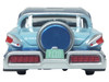 1957 Mercury Montclair Nantucket Blue Metallic and Pacific Blue Two Tone 1/87 (HO) Scale Diecast Model Car Oxford Diecast 87MT57006
