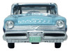 1957 Mercury Montclair Nantucket Blue Metallic and Pacific Blue Two Tone 1/87 (HO) Scale Diecast Model Car Oxford Diecast 87MT57006