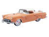 1956 Ford Thunderbird Buckskin Tan with Cream Top 1/87 (HO) Scale Diecast Model Car Oxford Diecast 87TH56009