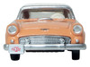 1956 Ford Thunderbird Buckskin Tan with Cream Top 1/87 (HO) Scale Diecast Model Car Oxford Diecast 87TH56009