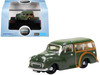 Morris Minor Traveller Almond Green 1/148 (N) Scale Diecast Model Car Oxford Diecast NMMT008