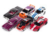 Johnny Lightning 2-Packs 2026 Release 1 Set B of 6 pieces 1/64 Diecast Model Cars Johnny Lightning JLPK025B