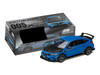 Honda Civic Type R FL5 RHD Right Hand Drive Racing Blue Pearl with Carbon Hood MUGEN Group B 2025 JDM64 Series 1/64 Diecast Model Car Hobby Japan HJDM005B-30