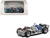 Spaceframe with Engine Raw Metal 1/64 Diecast Model Car MotorHelix M63701
