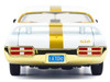 1969 Pontiac GTO Judge White Metallic with Gold Stripes Luxe Legends Series 1/24 Diecast Model Car Motormax 79224W