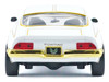 1973 Pontiac Firebird Trans Am White Metallic with Gold Accents Luxe Legends Series 1/24 Diecast Model Car Motormax 79225W