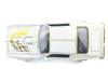 1973 Pontiac Firebird Trans Am White Metallic with Gold Accents Luxe Legends Series 1/24 Diecast Model Car Motormax 79225W