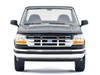 1993 Ford F-150 XLT Pickup Truck Black Timeless Legends Series 1/24 Diecast Model Car Motormax 79397BK