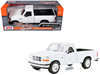 1993 Ford F-150 XLT Pickup Truck White Timeless Legends Series 1/24 Diecast Model Car Motormax 79397W